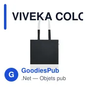 VIVEKA COLOUR Sac shopping en coton recyclé - Miniature 7