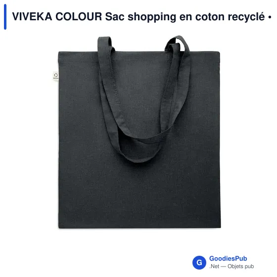 VIVEKA COLOUR Sac shopping en coton recyclé - Image 8