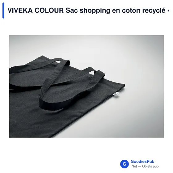 VIVEKA COLOUR Sac shopping en coton recyclé - Image 10