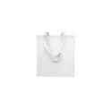 Variante blanc - VIVEKA COLOUR Sac shopping en coton recyclé