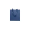 Variante bleu royal - VIVEKA COLOUR Sac shopping en coton recyclé