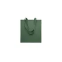 Variante vert foncé - VIVEKA COLOUR Sac shopping en coton recyclé