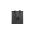 Variante noir - VIVEKA COLOUR Sac shopping en coton recyclé