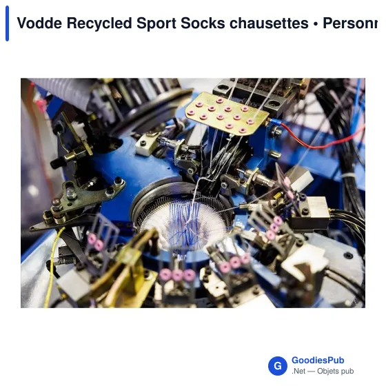 Chaussettes sport personnalisables Vodde - logo inclus - Image 11