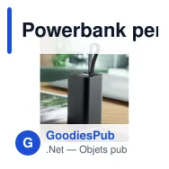 Powerbank personnalisable VOIMA 20.000 mAh avec logo - Miniature 6
