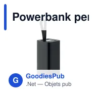 Powerbank personnalisable VOIMA 20.000 mAh avec logo - Miniature 9