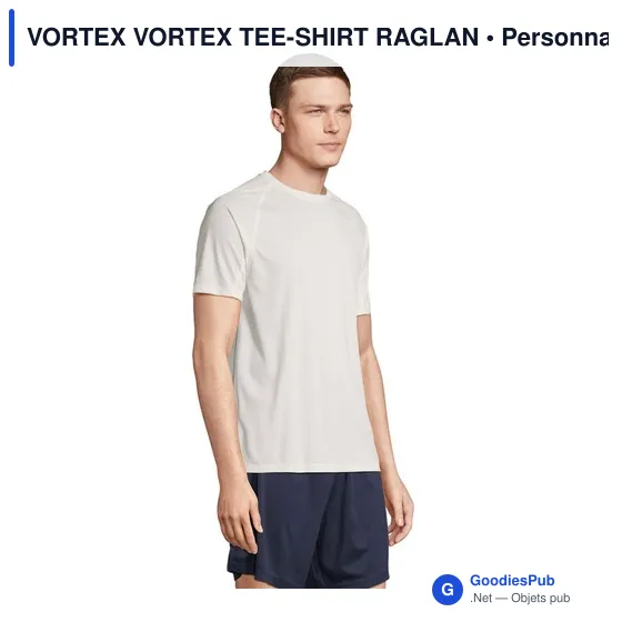 Tee-shirt de sport personnalisable Vortex avec logo - Image 3