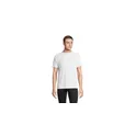 Variante blanc - Tee-shirt de sport personnalisable Vortex avec logo