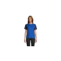 Variante french navy - T-shirt de sport personnalisable Vortex Women Raglan avec logo