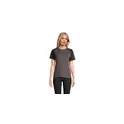 Variante noir - T-shirt de sport personnalisable Vortex Women Raglan avec logo