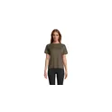 Variante vert armée - T-shirt de sport personnalisable Vortex Women Raglan avec logo