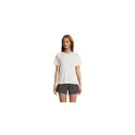 Variante écru - T-shirt de sport personnalisable Vortex Women Raglan avec logo