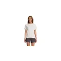 Variante écru - T-shirt de sport personnalisable Vortex Women Raglan avec logo