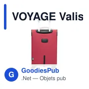 VOYAGE Valise cabine RPET 600D - Miniature 2