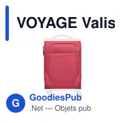 VOYAGE Valise cabine RPET 600D - Miniature 3