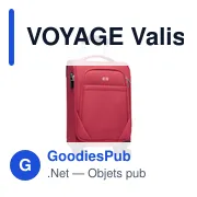 VOYAGE Valise cabine RPET 600D - Miniature 4