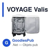 VOYAGE Valise cabine RPET 600D - Miniature 8