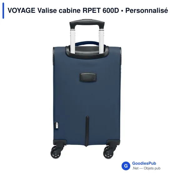 VOYAGE Valise cabine RPET 600D - Image 10