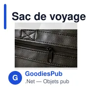 Sac de voyage personnalisable Voyager Weekend Bag avec logo - Miniature 7