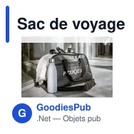 Sac de voyage personnalisable Voyager Weekend Bag avec logo - Miniature 8