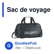 Sac de voyage personnalisable Voyager Weekend Bag avec logo - Miniature 10