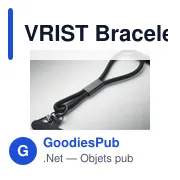 Bracelet de chargement personnalisable 60W avec logo - VRIST - Miniature 4