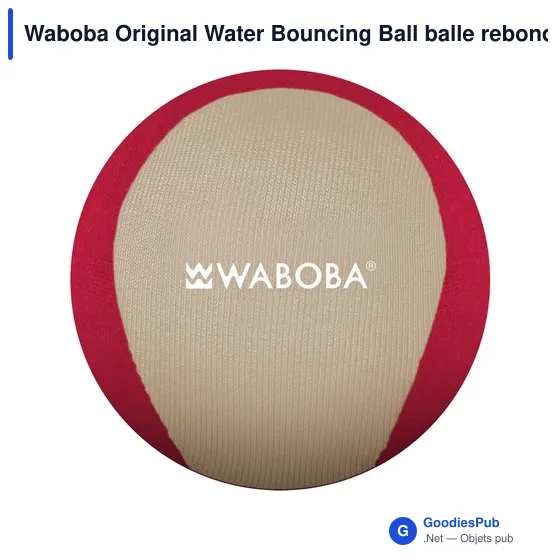 Balle rebondissante personnalisable Waboba Original avec logo - Image 1