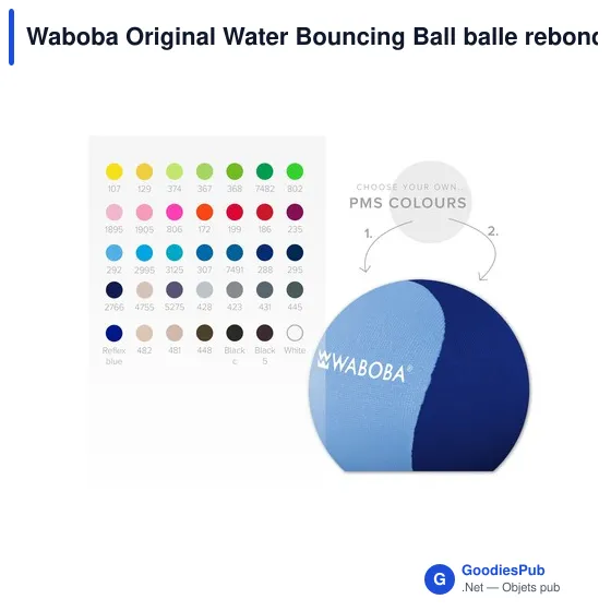 Balle rebondissante personnalisable Waboba Original avec logo - Image 5