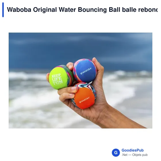 Balle rebondissante personnalisable Waboba Original avec logo - Image 6