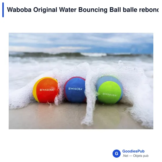 Balle rebondissante personnalisable Waboba Original avec logo - Image 7