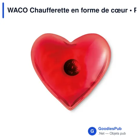 WACO Chaufferette en forme de cœur