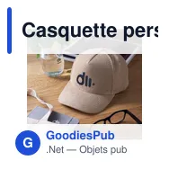 Casquette personnalisable 5 pans en velours avec logo - WALE - Miniature 4