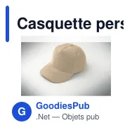 Casquette personnalisable 5 pans en velours avec logo - WALE - Miniature 9