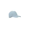 Variante bleu bébé - Casquette personnalisable 5 pans en velours avec logo - WALE