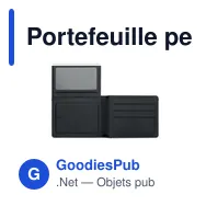 Portefeuille personnalisable avec logo et localisateur intelligent - WALL - Miniature 11