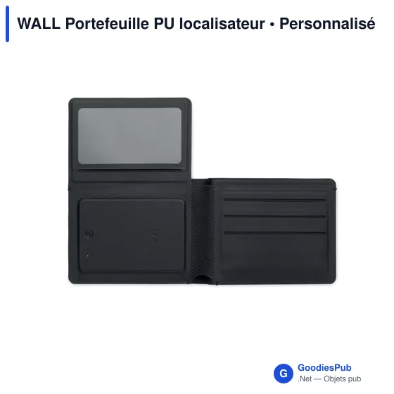 Portefeuille personnalisable avec logo et localisateur intelligent - WALL - Image 11