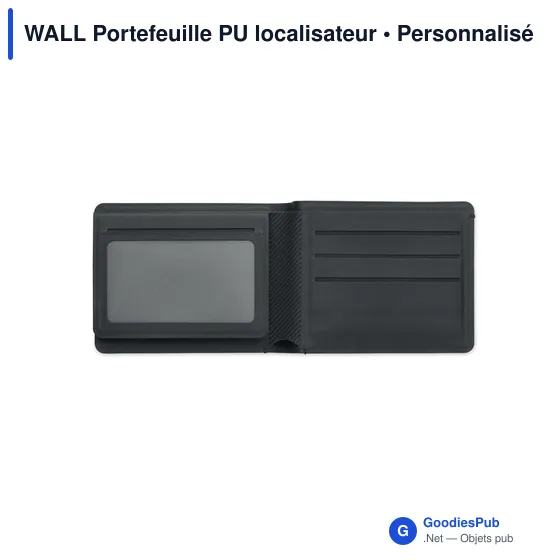 Portefeuille personnalisable avec logo et localisateur intelligent - WALL - Image 6