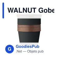 WALNUT Gobelet simple paroi 350 ml - Miniature 2