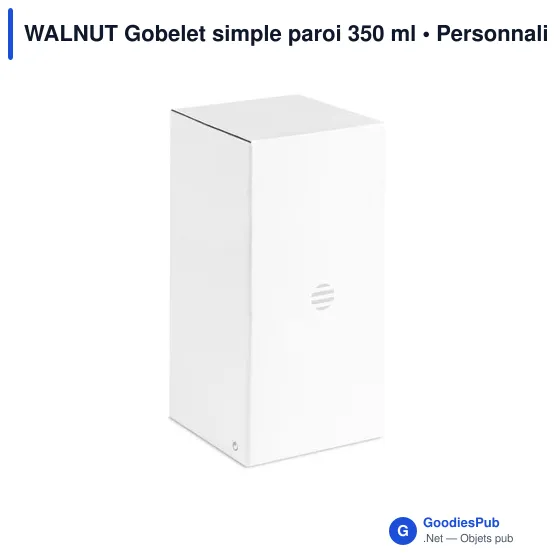WALNUT Gobelet simple paroi 350 ml - Image 5