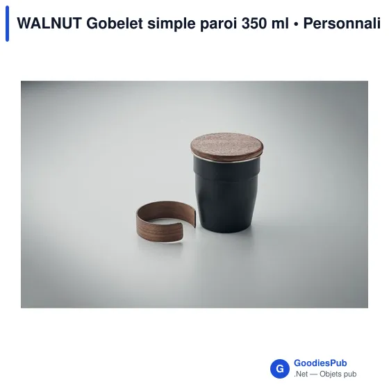 WALNUT Gobelet simple paroi 350 ml - Image 7