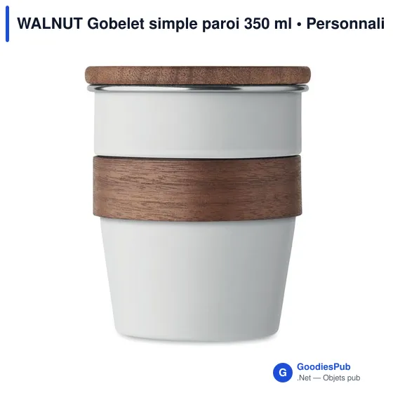 WALNUT Gobelet simple paroi 350 ml - Image 9