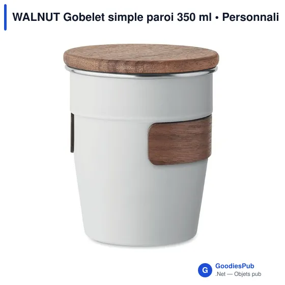 WALNUT Gobelet simple paroi 350 ml - Image 10