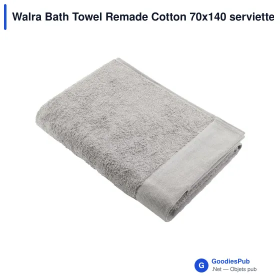Serviette de bain personnalisable Walra avec logo en coton recyclé - Image 8