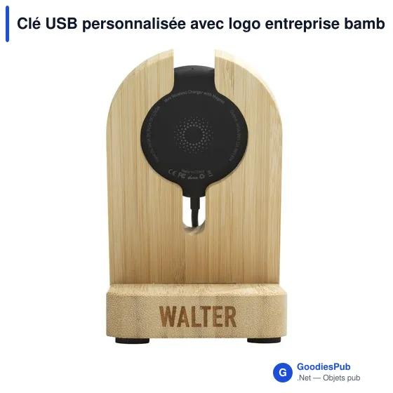 Chargeur rapide personnalisable Walter Bamboo Snap Dock avec logo - Image 7