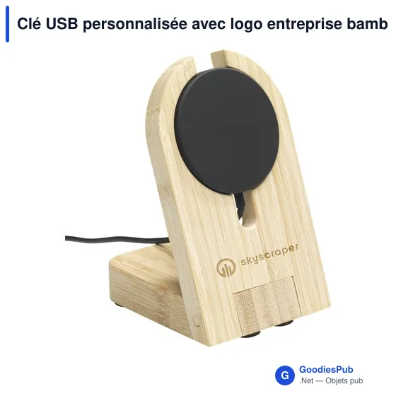 Chargeur rapide personnalisable Walter Bamboo Snap Dock avec logo - Image 10