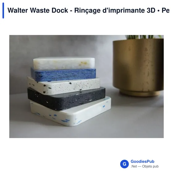 Chargeur sans fil personnalisable Walter Waste Dock avec logo - Image 8