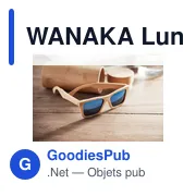WANAKA Lunettes de soleil étui bambou - Miniature 7