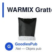 WARMIX Grattoir à glace avec gant - Miniature 10