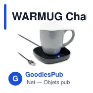 WARMUG Chauffe-tasse en ABS - Miniature 3
