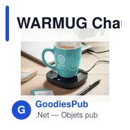 WARMUG Chauffe-tasse en ABS - Miniature 5